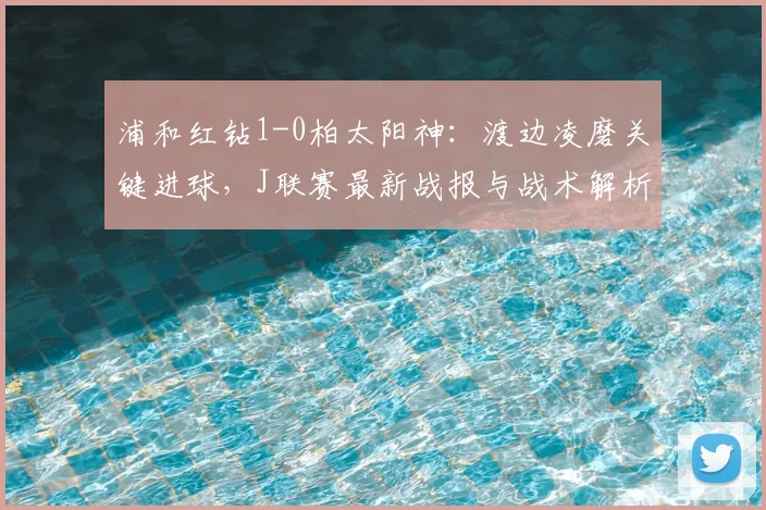 浦和红钻1-0柏太阳神：渡边凌磨关键进球，J联赛最新战报与战术解析